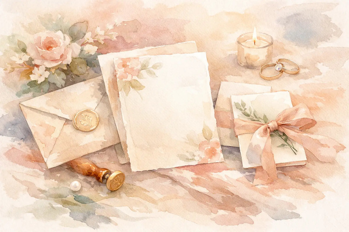 How to Choose a Wedding Invitation Suite Template