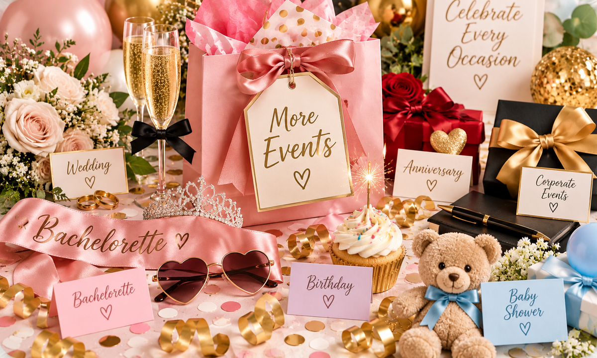 More Events - Printable Party Invites